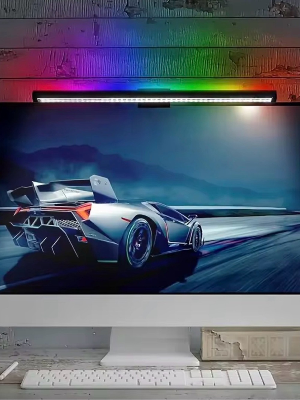 LED Light Dimmable For Computer Screen Reading Light New